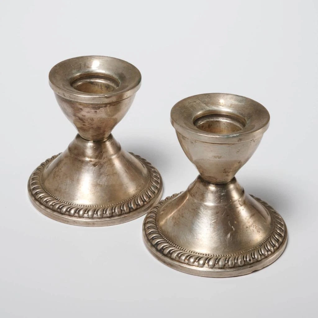 Sterling silver clearance weighted candlesticks