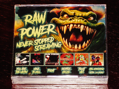 Raw Power: Never Stopped Screaming - 6-Album Anthology 3 CD Box Set 2024 UK NEW