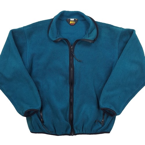Vintage REI Jacket Mens XL Blue Waterproof Outer and Down Zip In