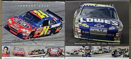 1998-2024 Jeff Gordon NASCAR Calendar 14" x 22" DuPont Axalta Perform Coatings - Picture 121 of 202