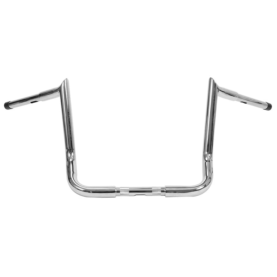 Chrome 14" For Harley Street Electra Glide Meathook Bars Handlebar Foto 3 de 4