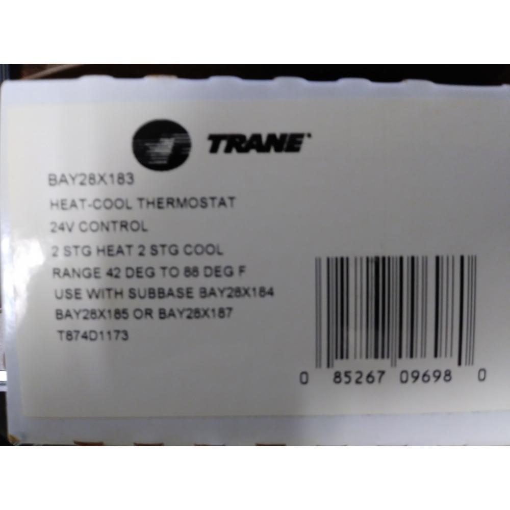 HONEYWELL T874D1173/BAY28X183 24 VOLT 2 HEAT/2 COOL THERMOSTAT/LESS