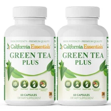 Green Tea Plus Naturally Increases Metabolism Boost Weight Loss Effort - 120 Cap