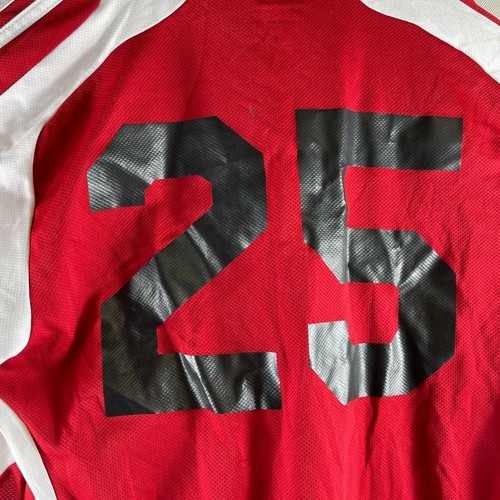 Men's Adidas Clima 365 Red 25 jersey S Shirt T-Shirt - Picture 10 of 11