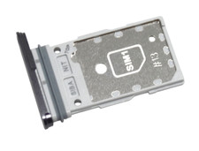 OEM SAMSUNG GALAXY S25 PLUS SM-S936U ORIGINAL BLACK DUAL SIM CARD HOLDER TRAY