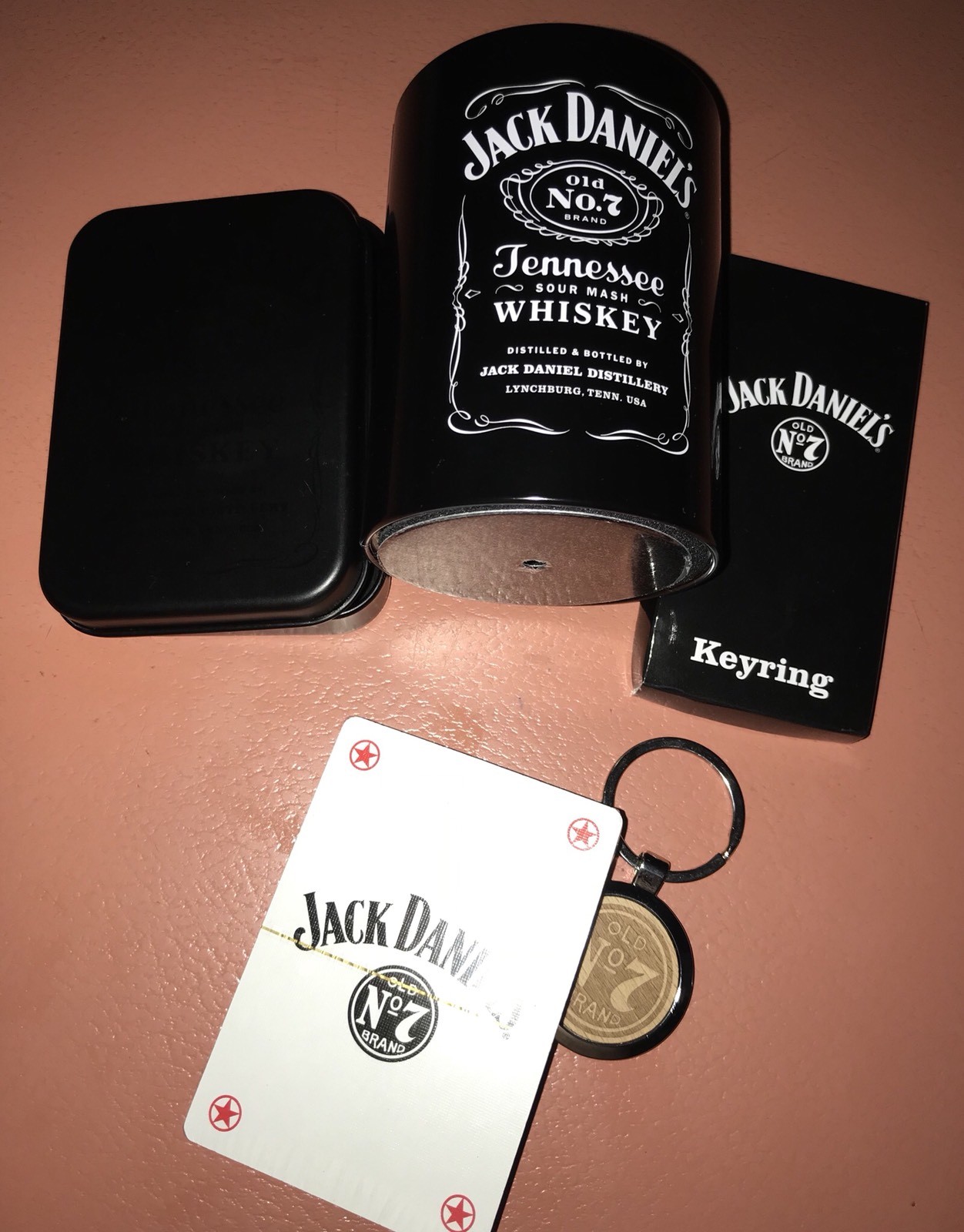 LAST ONE! jack daniels JACK DANIELS Gift Pack Man Cave Bar Drink