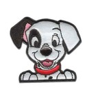 Disney 101 Dalmatians Iron-On Patch: Lucky Dalmatian Profile New Free Shipping