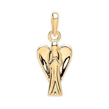 Angel Praying 9ct Gold Guardian  Pendant /Charm 1.3 grams   Boxed Solid