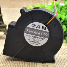 SANYO SAN ACE B97 109BM12GD2-2 12V 0.68A 9cm 3-Wire Turbo Blower Cooling Fan