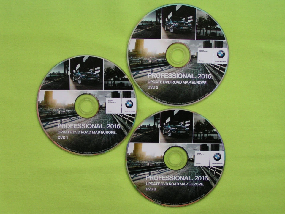 DVD NAVIGATION EUROPA 2016 BMW PROFESSIONAL E60 E61 E70 E72 E81 E84 E90 SA609 - Bild 4 von 4