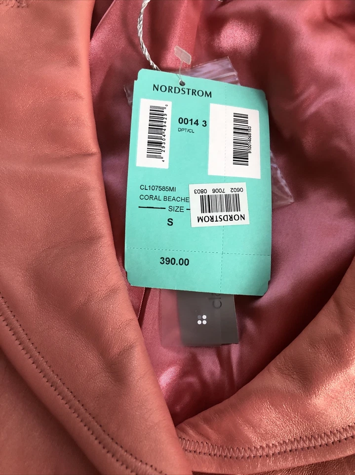 Classiques Entier Womens Leather Blazer Size S NWT - Image 3 of 3