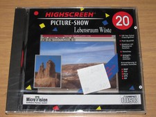 Highscreen Picture Show - Lebensraum Wüste PC Photo CD, RETRO, OVP
