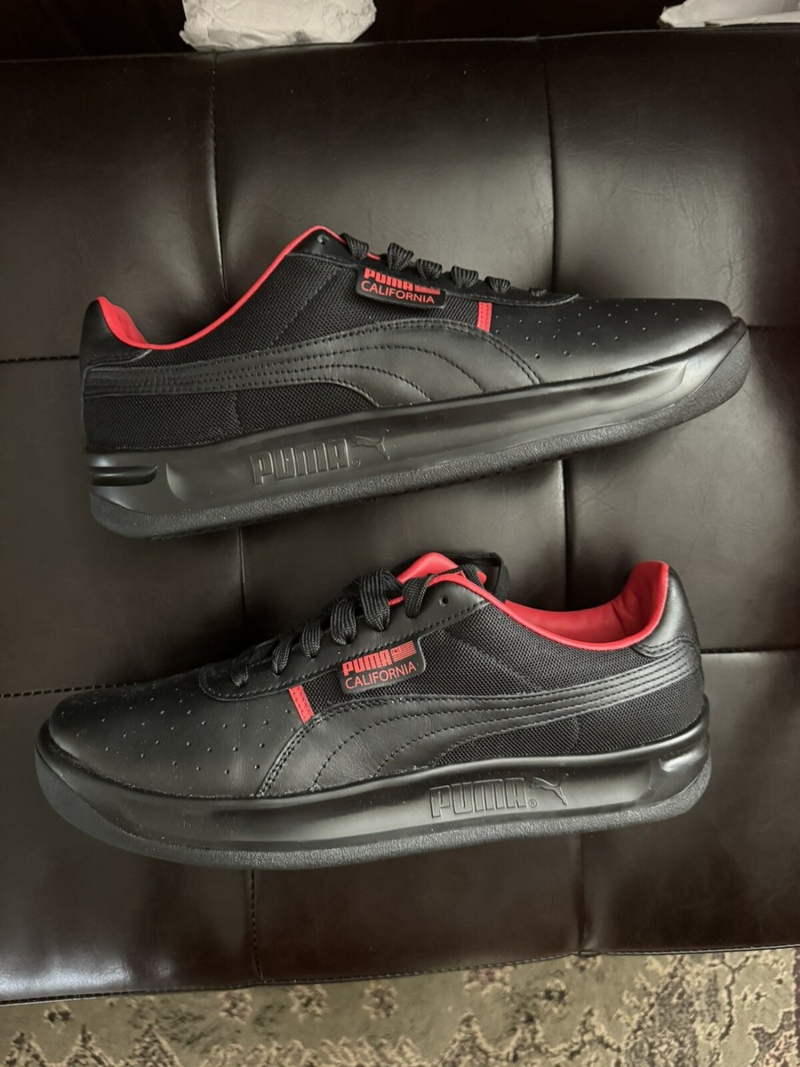 Puma California x TMC Nipsey Hussle Shoes - Size 10.5 - Black/Red