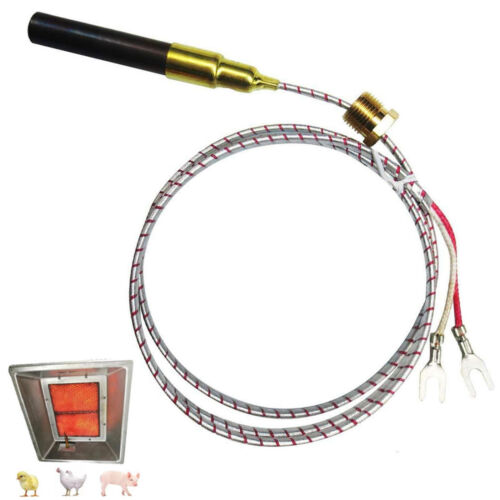 36"750mv Water Heater Thermocouple Metal Internal Resistor 25°C Thermopile