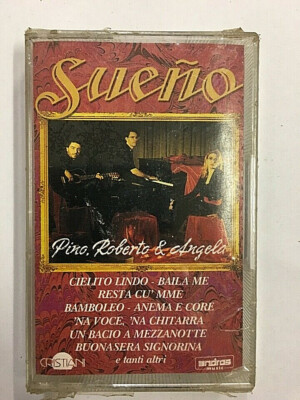 SUENO - PINO, ROBERTO & ANGELA - MC MUSIKKASSETTE NEU UND VERSIEGELT