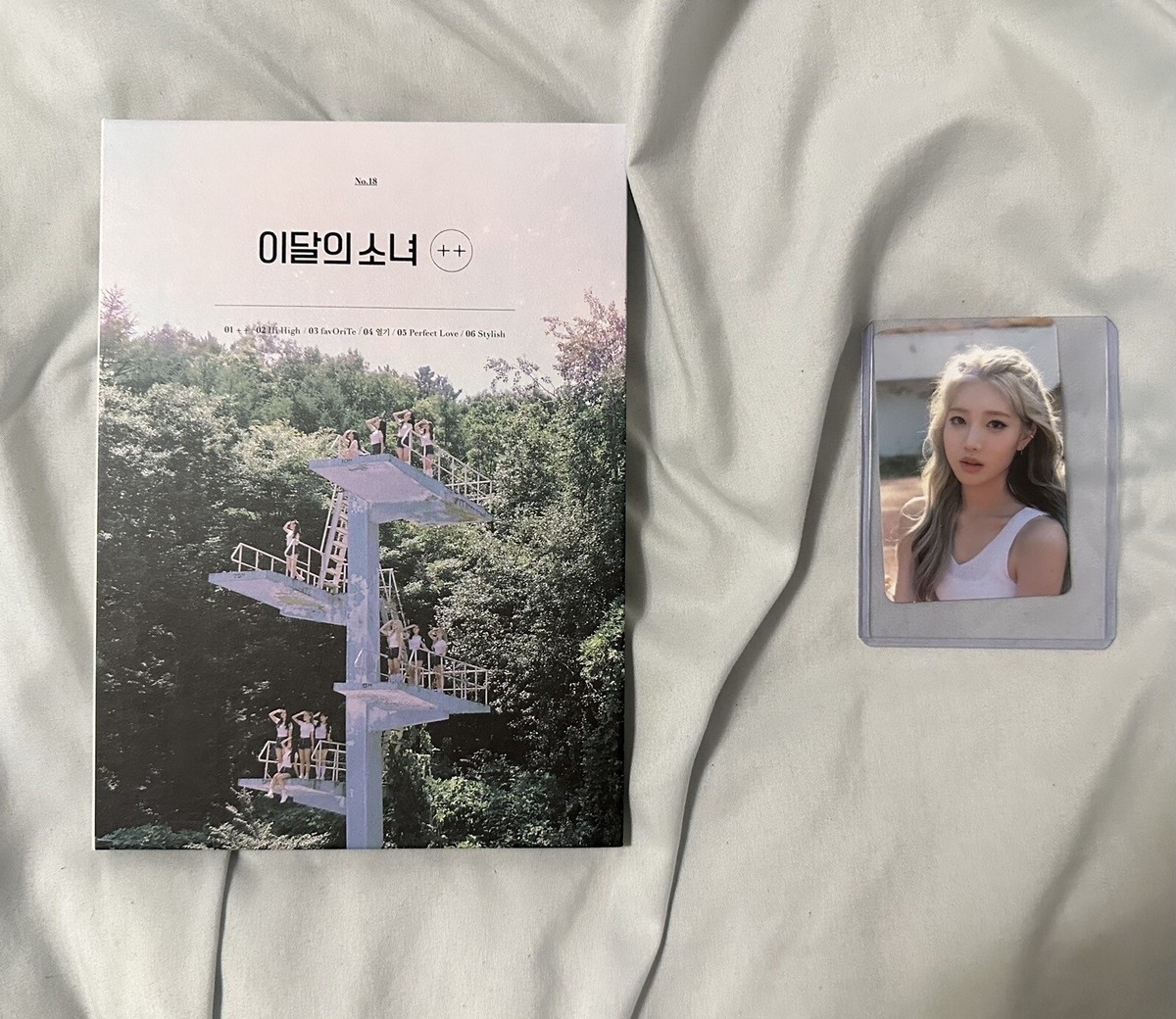 LOONA ＋＋ 通常B盤 normal Bver Hi high YESASIA: Loona Mini Album - + + (Normal B Version) Music