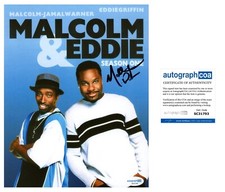 Malcolm-Jamal Warner ‘Malcolm & Eddie’ Signed Autograph 8x10 Photo ACOA