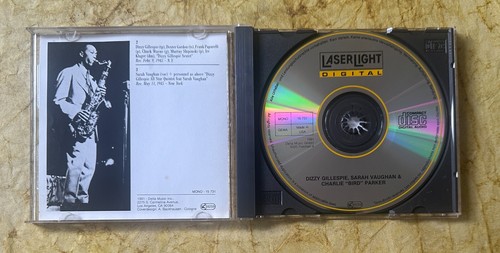 Dizzy Gillespie, Sarah Vaughan & Charlie “Bird” Parker 1991 Jazz Collector CD - Foto 3 di 3