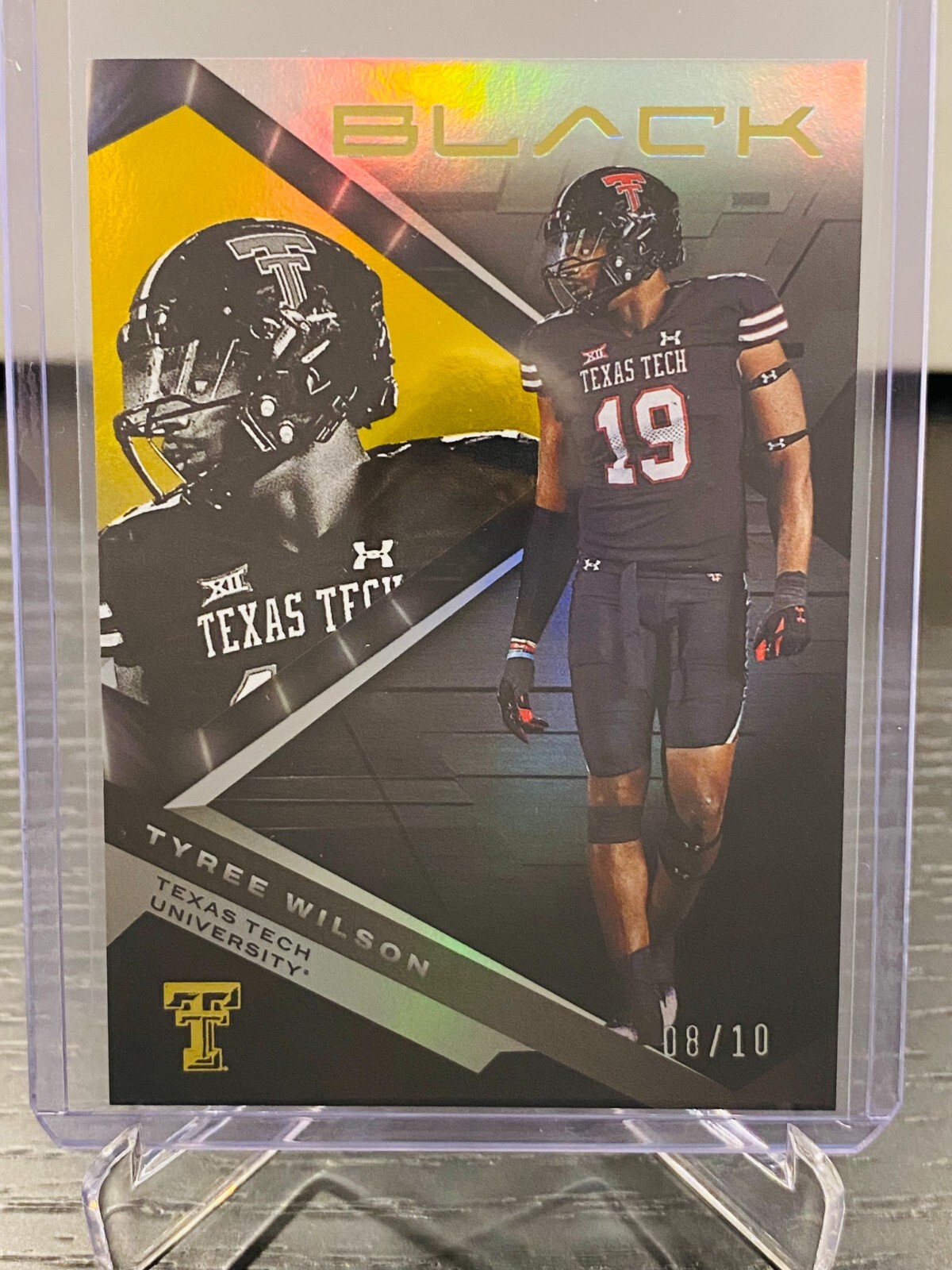 Tyree Wilson Panini Chronicles Draft Picks Black #20 Gold