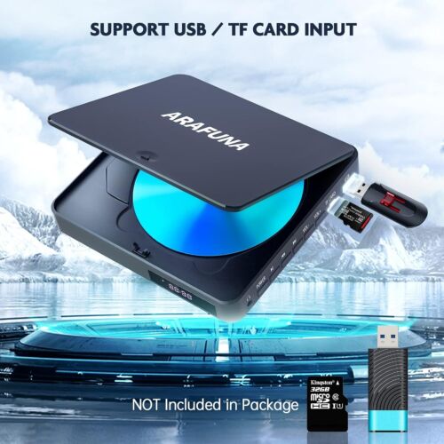 DVD Player HDMI Small DVD Player for TV with All Region Free Compact 6 Inch - Picture 4 of 10