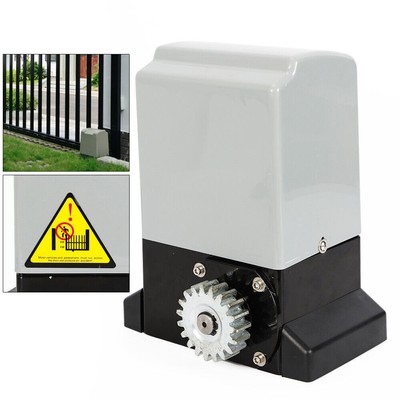 1400LBS Electric Automatic Sliding Gate Opener Door Operator+Remote Control 370W