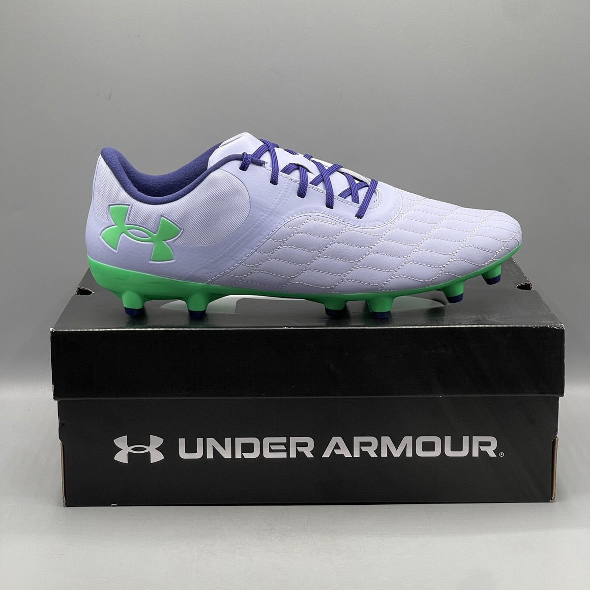 Under Armour Soccer Cleats Men's Magnetico Select FG Purple