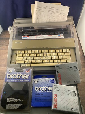 ブラザー電動タイプライター GX-6500 ブラザー電動タイプライター GX-6500 Brother GX-6500