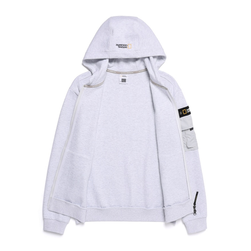 National Geographic Magay Hooded Pull-up Jacket M/IVORY ASIAN FIT - Bild 2 von 6