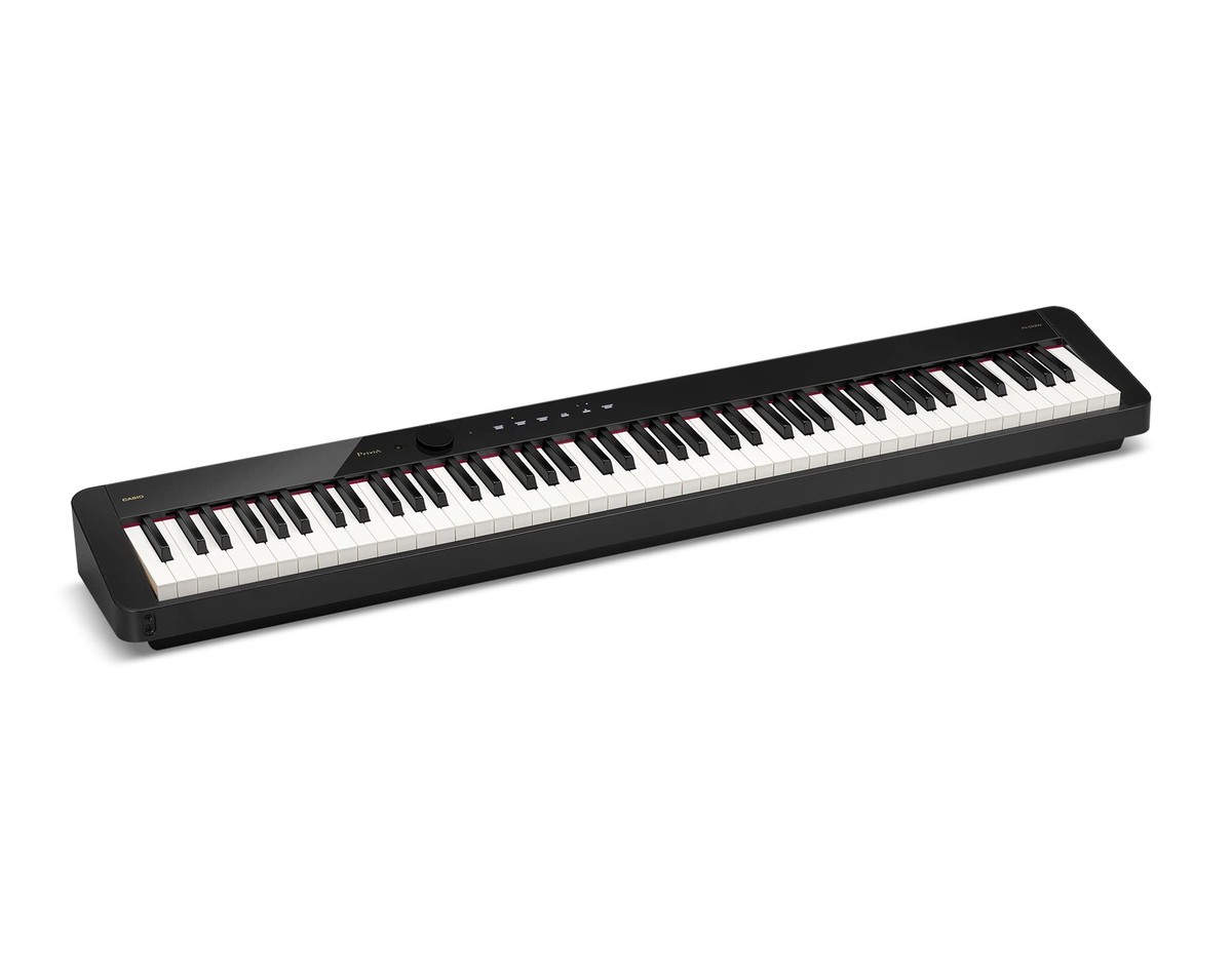電子ピアノ CASIO Privia PX-500 Casio PX-S5000 Privia Slim Digital Piano - Black w/ SP-34