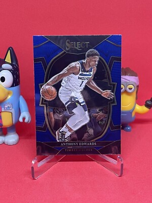 2022-23 Panini Select Anthony Edwards Concourse #46 Timberwolves