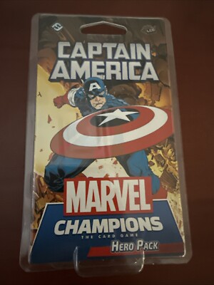 Marvel Champions - Captain America Hero Pack OOP Rare