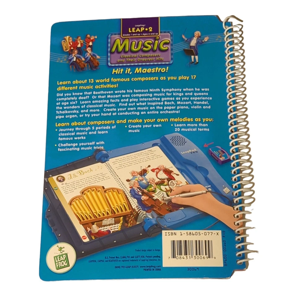 Music Hit it, Maestro! Leapfrog LeapPad Leap 2 Interactive Book Only - Image 2 of 4