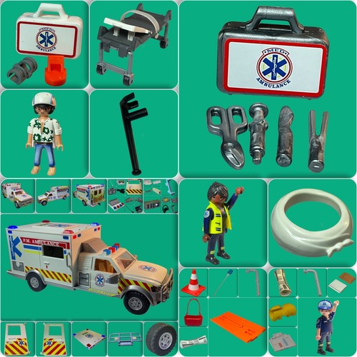 PLAYMOBIL 70936 Rettungs-Fahrzeug: US Ambulance Ersatzteile AUSWÄHLEN #PM189