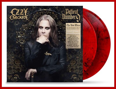 Ozzy Osbourne ''patient number 9'' lim. red/black-marbled Vinyl 2LP NEU Album 2022