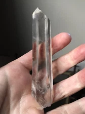 89g Fine Laser Quartz Crystal Wand Quartz Natural Smoky Quartz Point Brazil