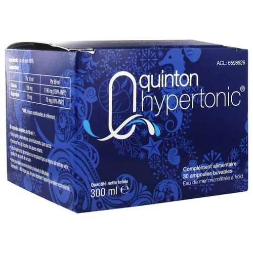 Laboratoires Quinton Hypertonic 30 Phials - Picture 1 of 1