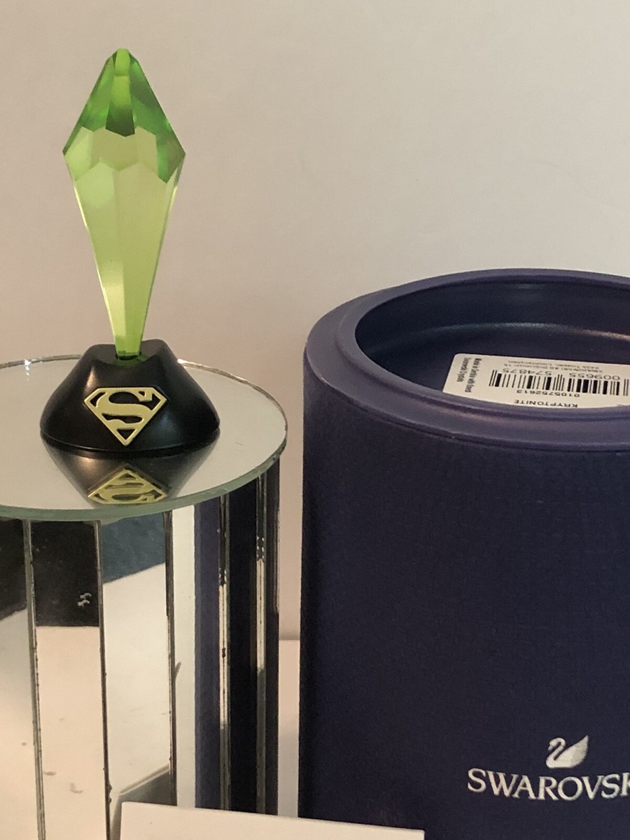 New In Box Swarovski Crystal 5557487 Kryptonite DC Comics