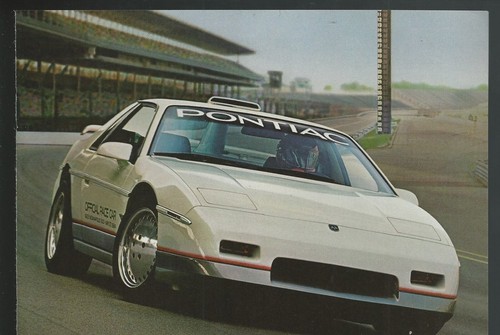 1984 Pontiac advertisement, PONTIAC FIERO, Indy 500 pace car, print ad - Picture 2 of 3