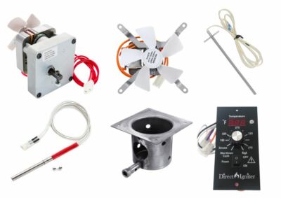 Traeger Rebuild Kit   Auger Motor, Hot Rod, RTD, Fan, Burn Pot, Control Board AC