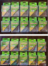 500Pcs 10 PACKS School Office File Paper Book Clips Silver OR Color JUMBO SIZE