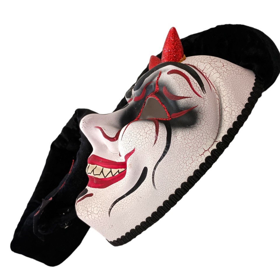 Devil Mask Wall Decor Italian Halloween Demon Kinky Goblin