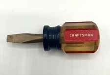 Craftsman 4151 H WF Flat Head Stubby 1/4" Screwdriver Made In USA