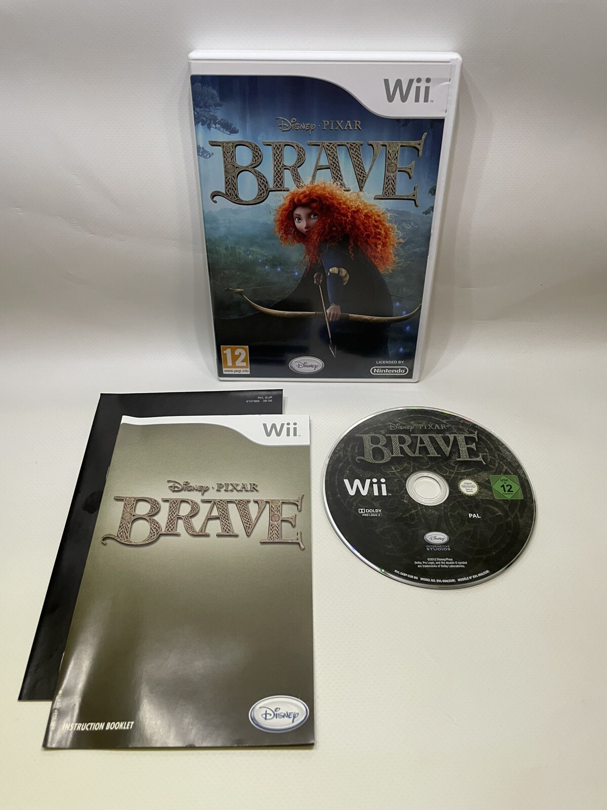 ✅Brave (Nintendo Wii 2012) Manual Included✅