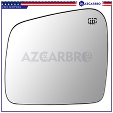 For 2011-2022 JEEP GRAND CHEROKEE DODGE DURANGO Mirror Glass Heated Driver Side