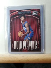 2021-22 Panini NBAHOOPS Basketball Keon Johnson Now Playing Rookie RC # 21