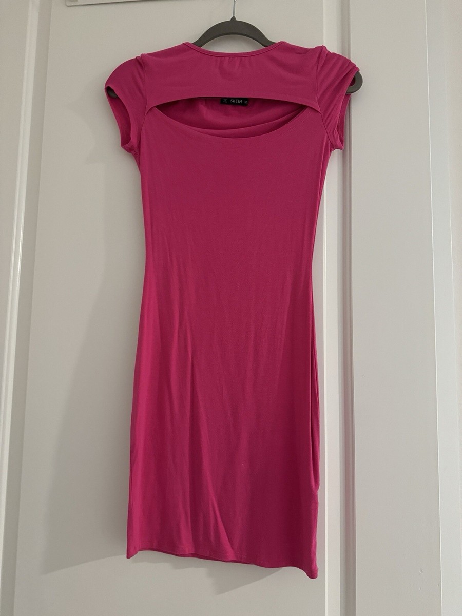 SHEIN Women's Hot Pink Bodycon Dress | eBay