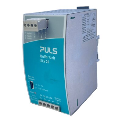 Puls SLV20.200 Puffermodul für Netzteil 24V DC 20A 0 20A