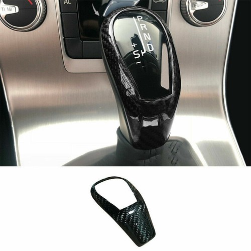 Borde de perno de cambio de engranaje de fibra de carbono real apto para Volvo XC60 2013-17 - Imagen 2 de 6
