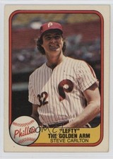 1981 Fleer Steve Carlton (Year 1966 on Back) #660 HOF 1n13