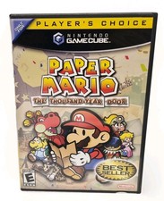 2004 NINTENDO GAMECUBE PAPER MARIO THE THOUSAND-YEAR DOOR CIB TESTED WORKING 